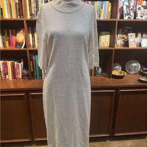 NW St John Collection Movk Neck Dress 16